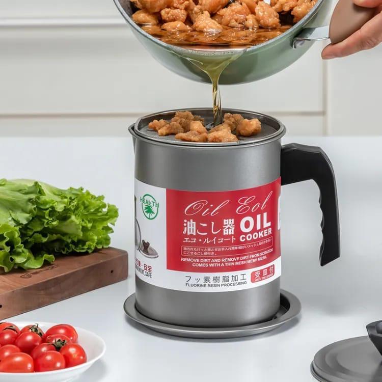 Oil Strainer Pot Stainless Steel