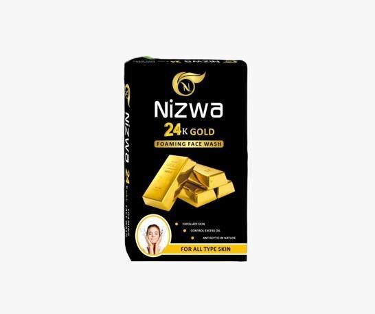 Nizwa 24 K Gold Foaming Face Wash (Pack Of 3)